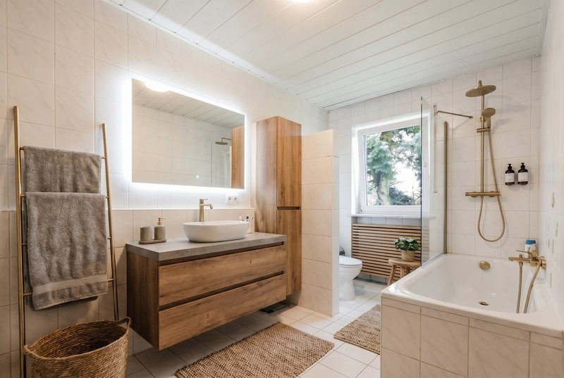 Badezimmer - Visualisierung