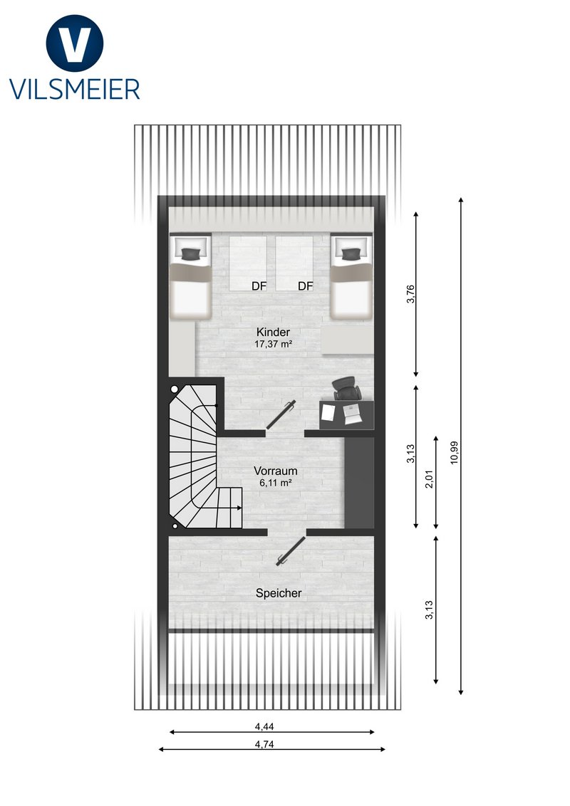 Grundriss DG