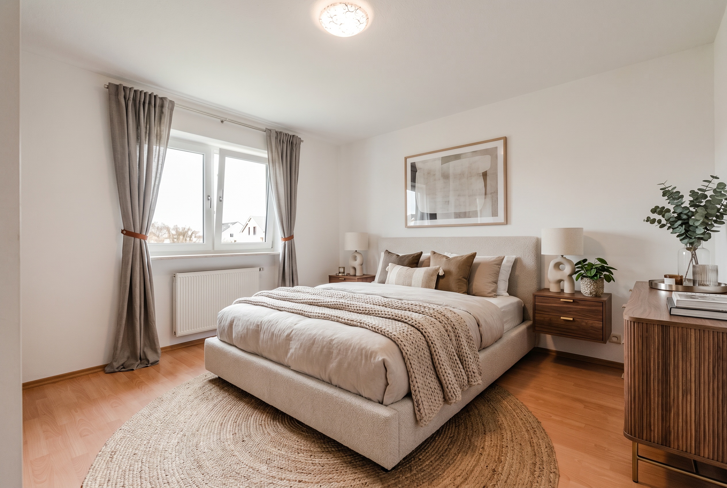 Schlafzimmer- Visualisierung