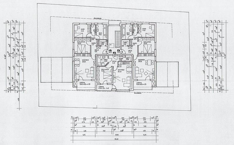Grundriss WE 6