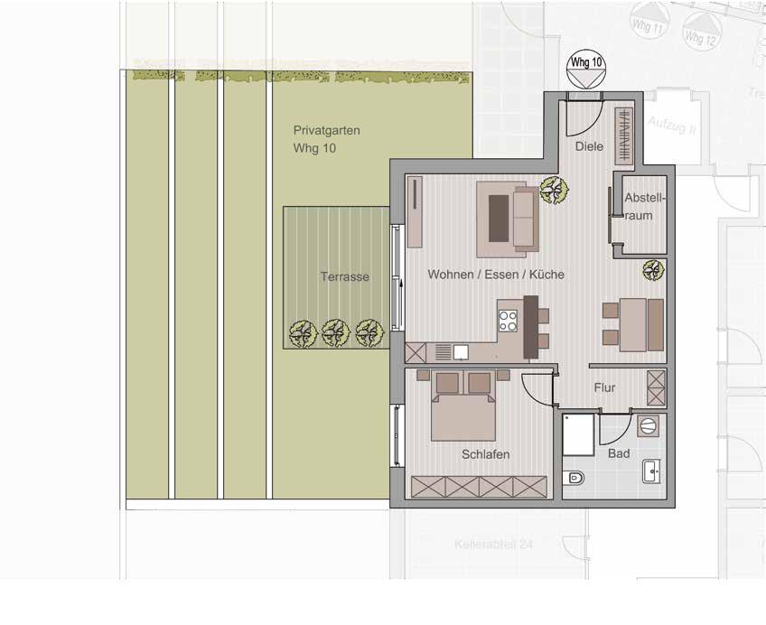 Grundriss WE
